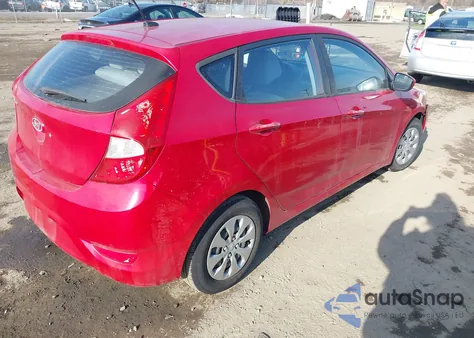 2016 Hyundai Accent Se from USA, damaged, VIN KMHCT5AE9GU278471